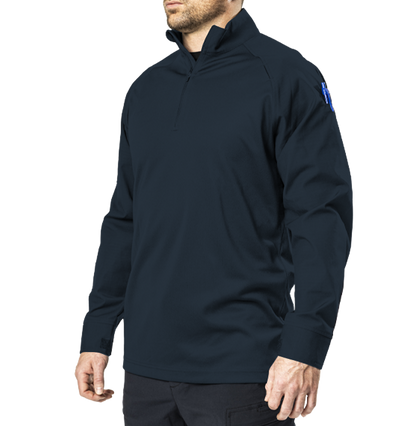 UFX™ Bold Long Sleeve Zip Mock Neck Patrol Shirt
