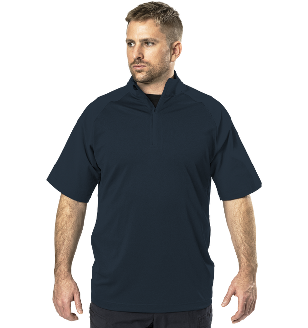 UFX™ Bold Short Sleeve Zip Mock Neck Patrol Shirt