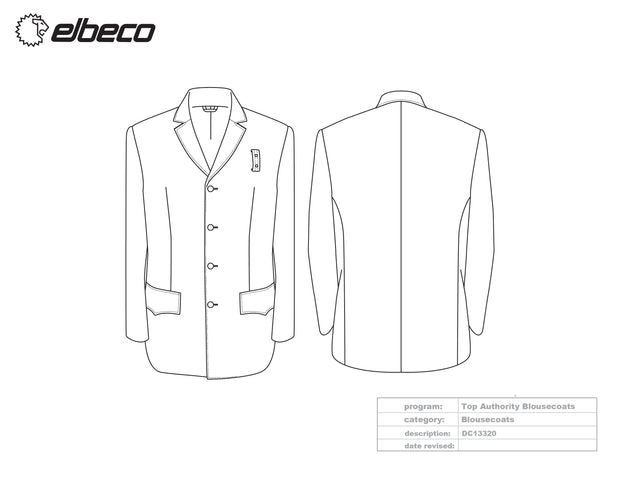CX360™ Polyester Single-Breasted Blousecoat