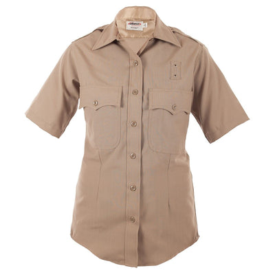LA County Sheriff and California Highway Patrol Women's Short Sleeve Poly/Wool Shirt