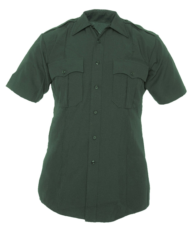 TexTrop2™ Zippered Short Sleeve Polyester Shirt