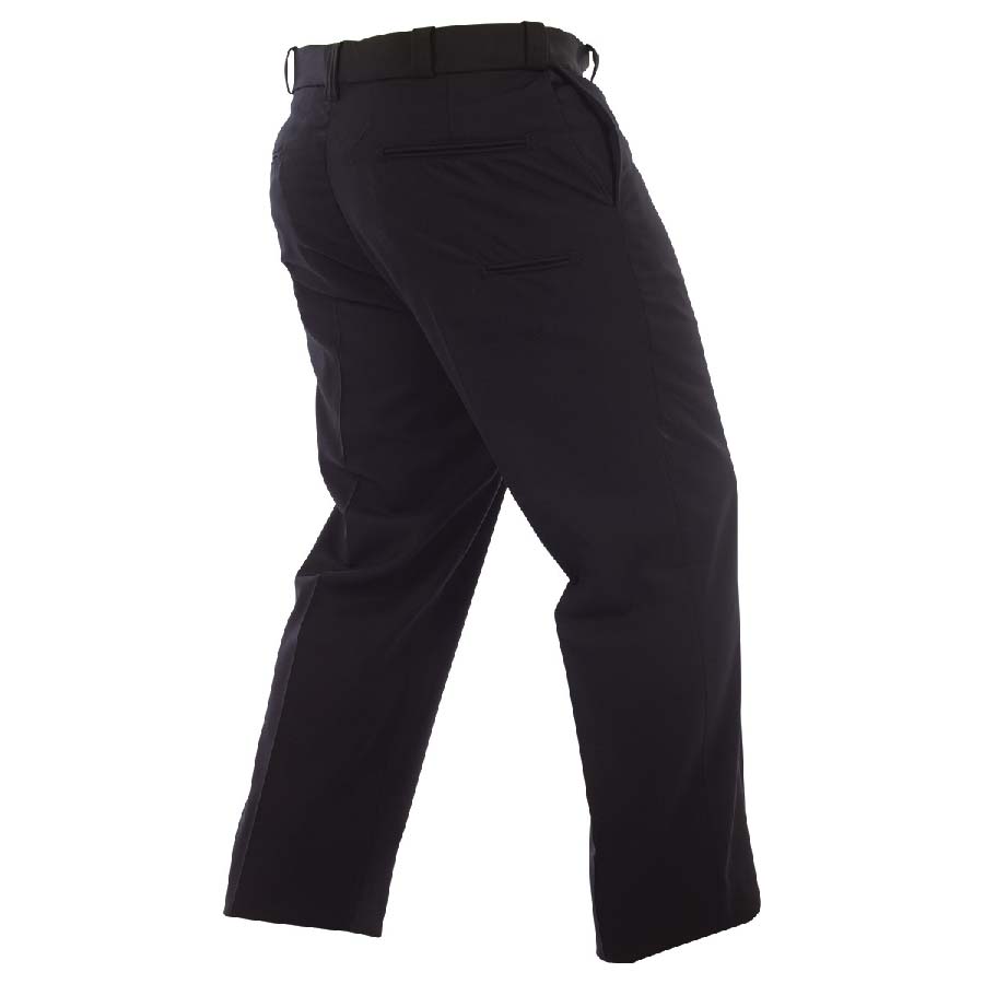 パンツ kudos 19ss Black Wool Straight Slacks Distinction Poly/Wool Straight Front Pants | Elbeco