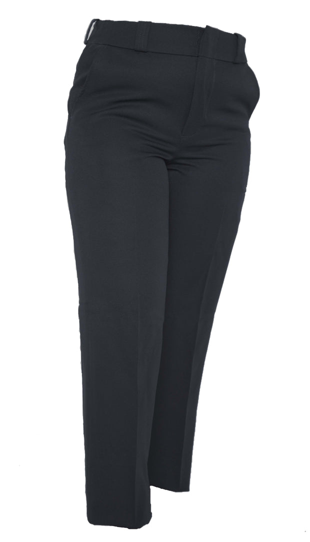 Buy Solemio Men Steel Grey Regular Fit Polyester Formal Trousers online