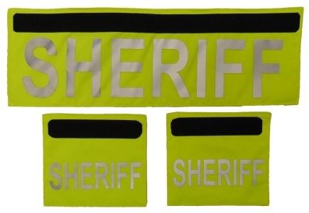 Sheriff Velcro ID Placard