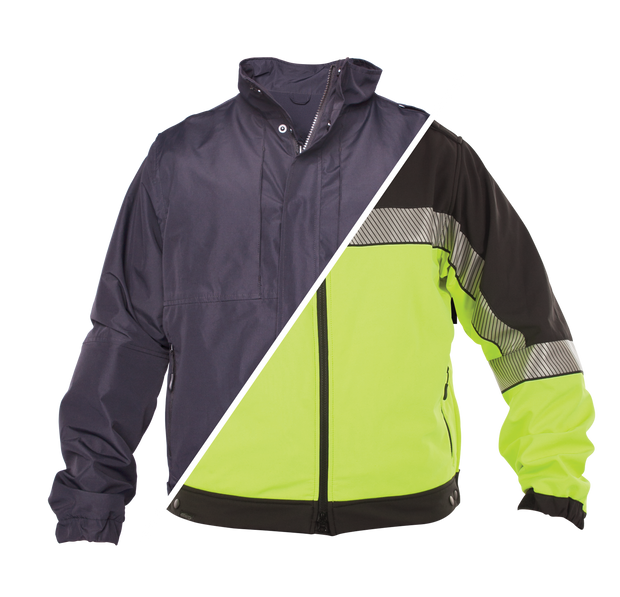 Shield HiVis Reversible Soft Shell Jacket | Elbeco Shield HiVis Reversible Soft Shell Jacket | Elbeco