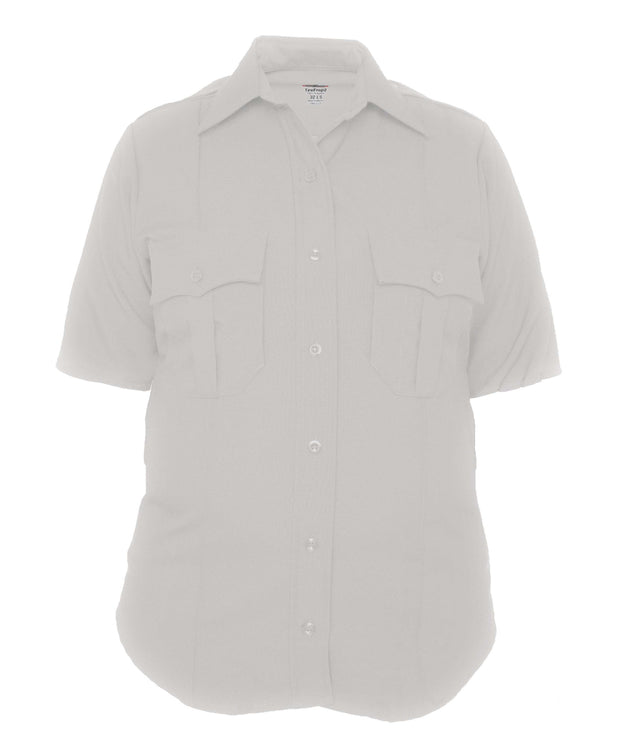 TexTrop2™ Women's Zippered Short Sleeve Polyester Shirt
